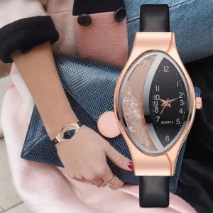 30 Pieces) Snakeskin Band Ellipse Watch