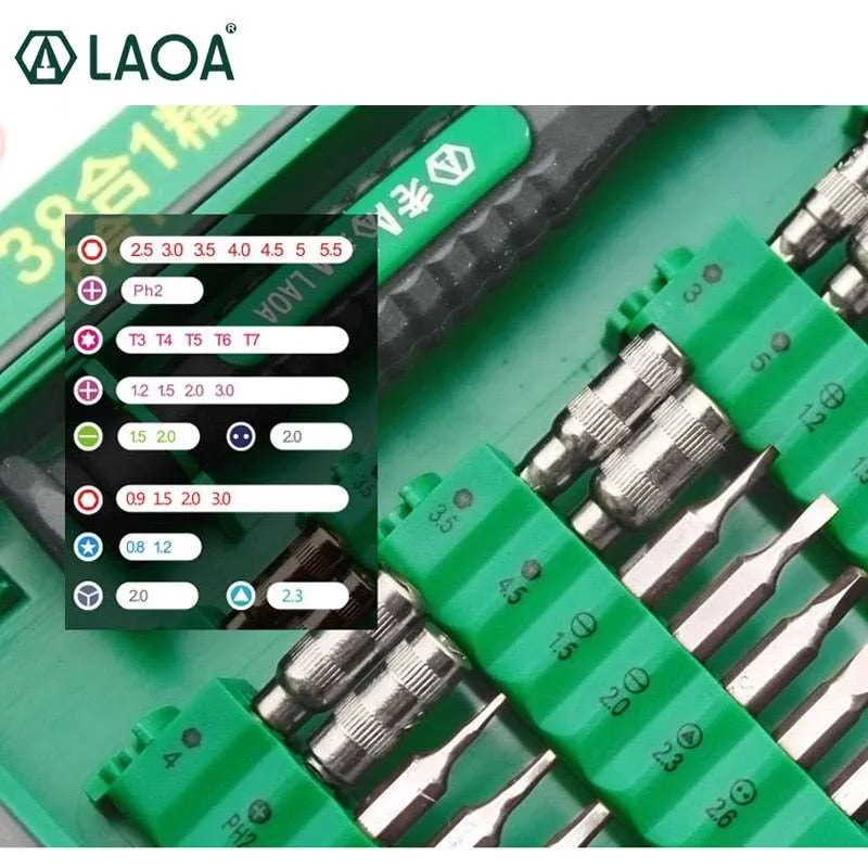 38 in 1 Screwdriver Set Repair Kit
