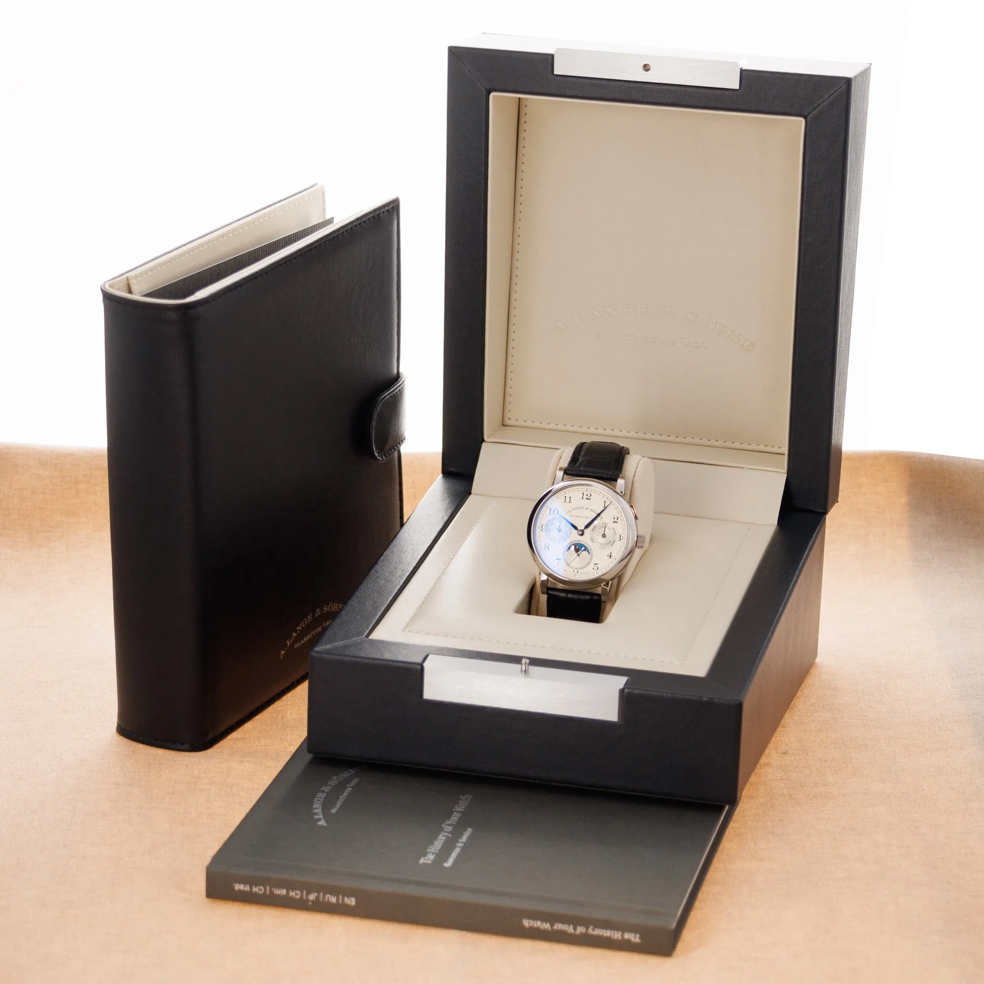 A. Lange & Sohne White Gold 1815 Annual Calendar Watch Ref. 238.026