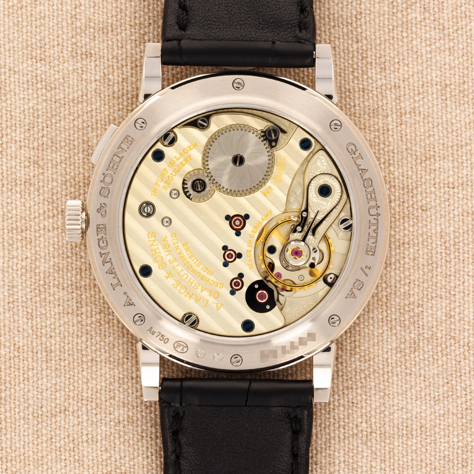 A. Lange & Sohne White Gold 1815 Annual Calendar Watch Ref. 238.026