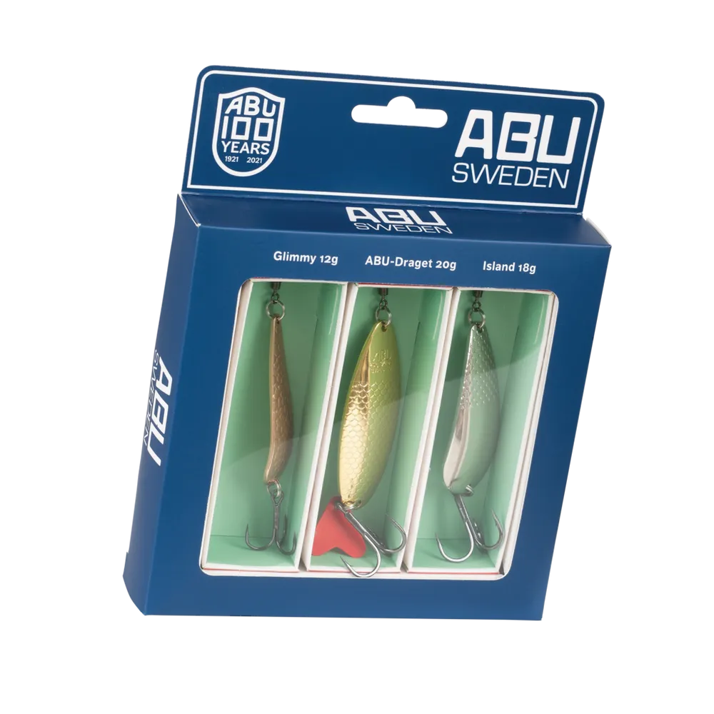 Abu Garcia 100 Years Anniversary Retro Spoon 3 Pack