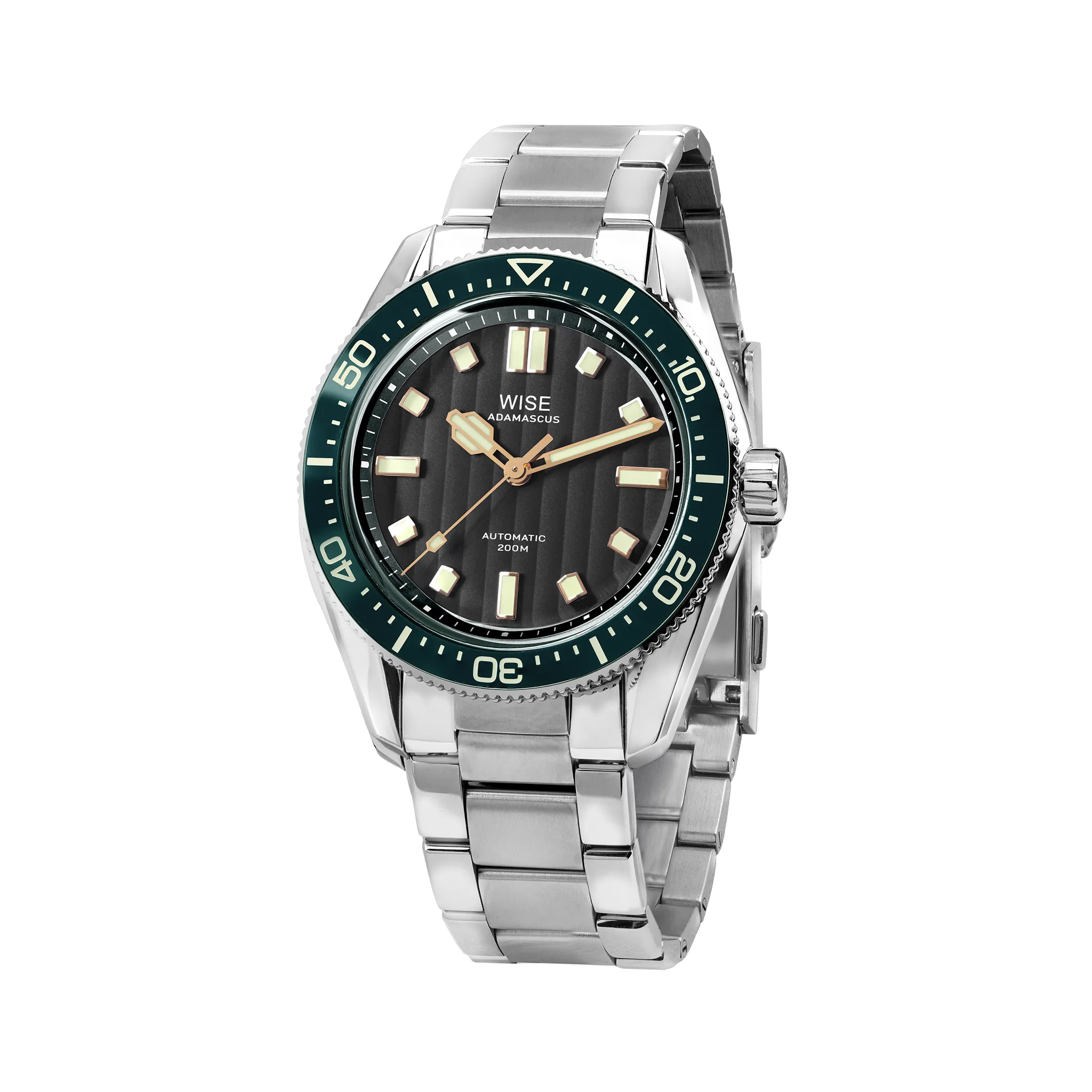 ADAMASCUS AD8240-S Stainless Steel 904L Bracelet Set