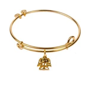 Angel, Bangle 18K Gold Plated