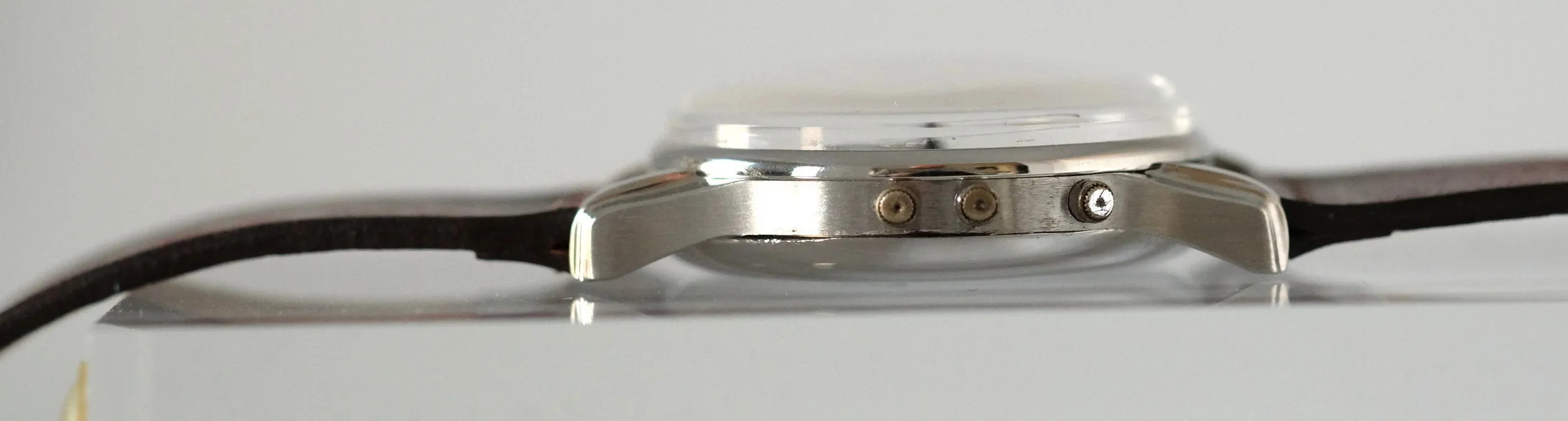 Angelus Datoluxe Triple Date Moonphase in Stainless Steel