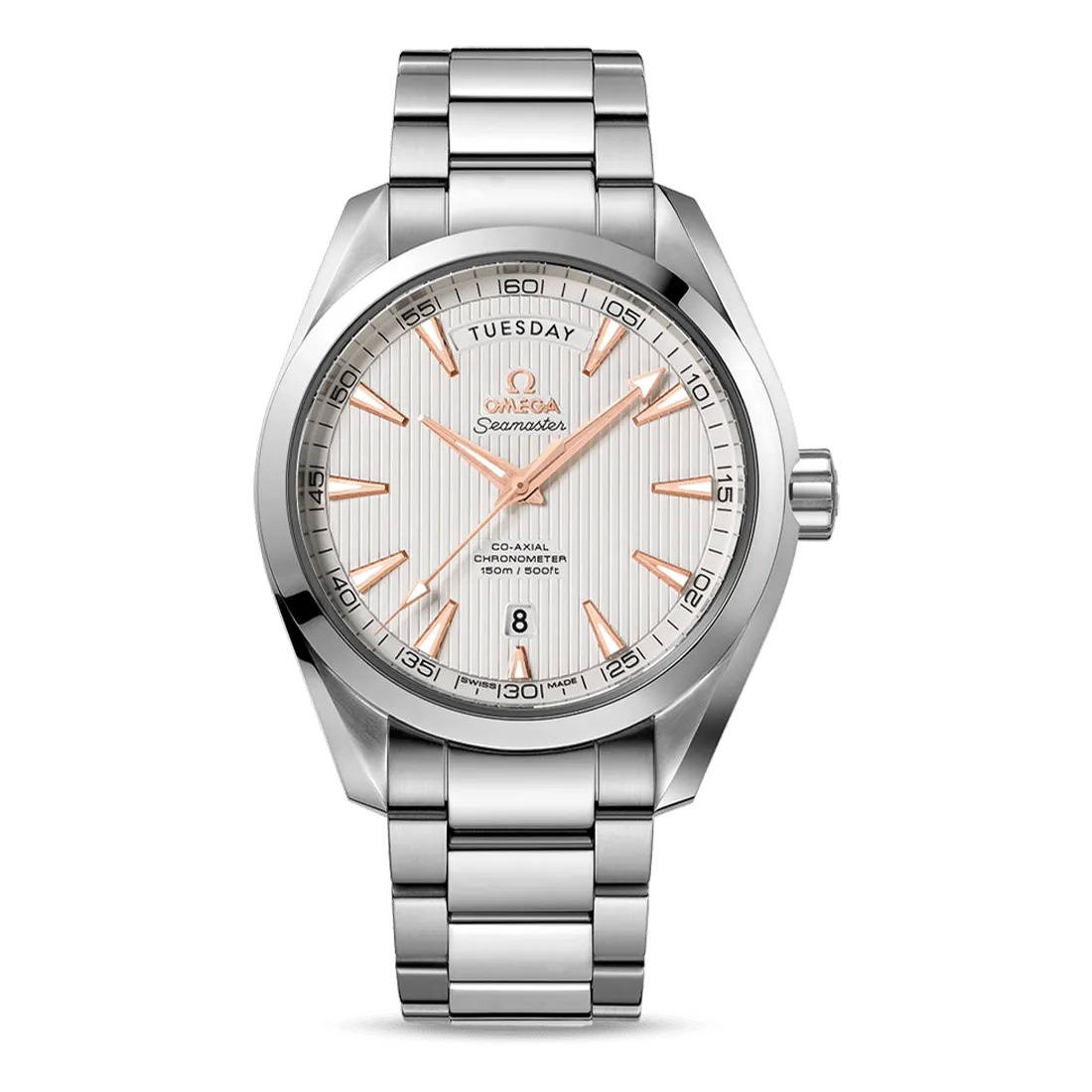 Aqua Terra 150M Omega Co‑Axial Day‑Date 41.5 MM