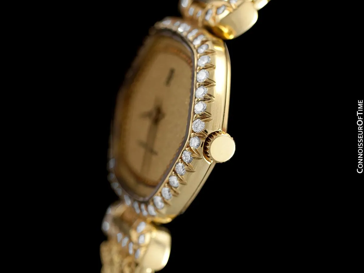 Audemars Piguet Rare & Exquisite Ladies Bracelet Watch - 18K Gold & Diamonds