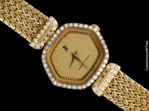 Audemars Piguet Rare & Exquisite Ladies Bracelet Watch - 18K Gold & Diamonds