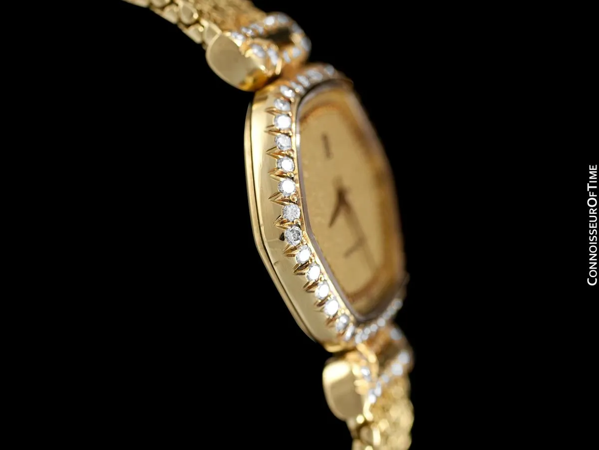 Audemars Piguet Rare & Exquisite Ladies Bracelet Watch - 18K Gold & Diamonds