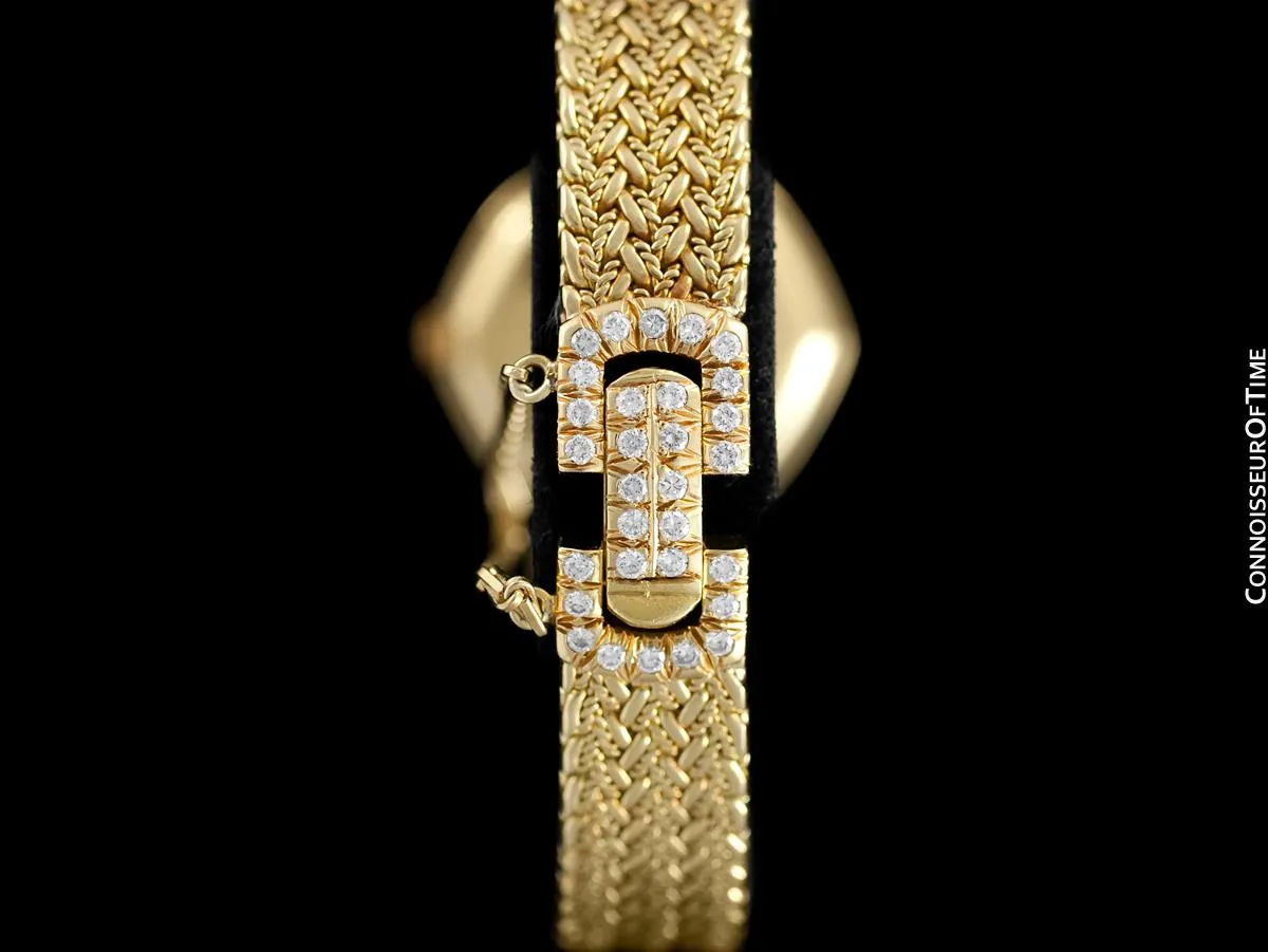 Audemars Piguet Rare & Exquisite Ladies Bracelet Watch - 18K Gold & Diamonds