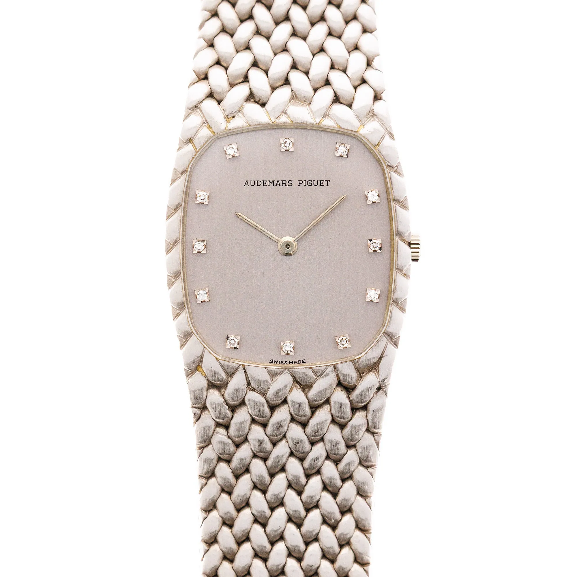 Audemars Piguet White Gold Cobra Style Watch Ref. 56525