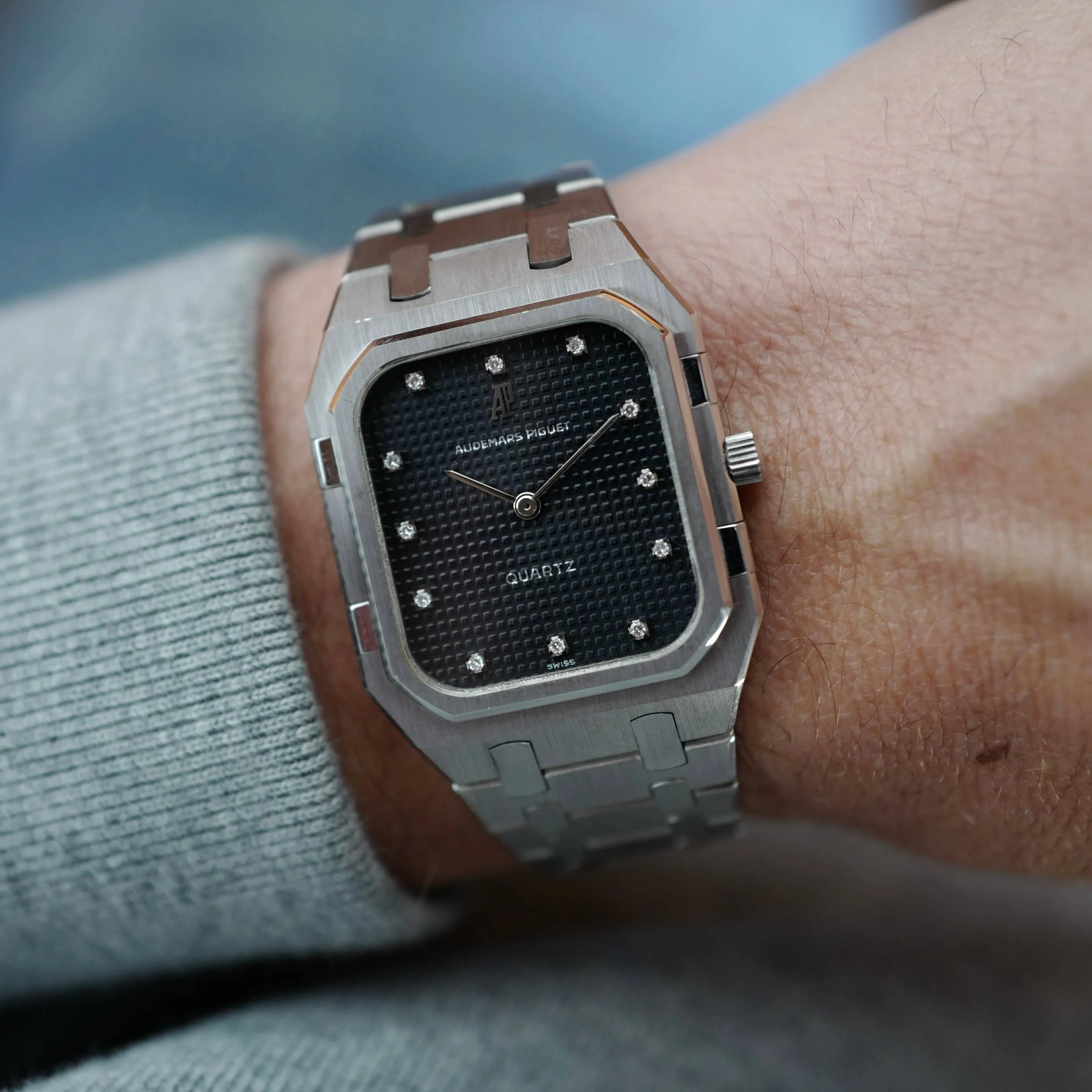 Audemars Piguet White Gold Royal Oak Watch Ref. 6005