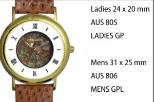 Australian "Boulder" Opal Watches style 805 Ladies GPL 24 x 20 mm