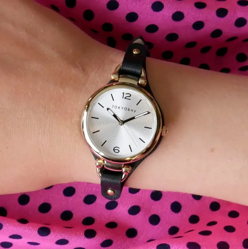 Ayla Watch in Black