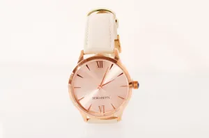 BERG BETTS Watch Mindful Rose Gold and Ivory