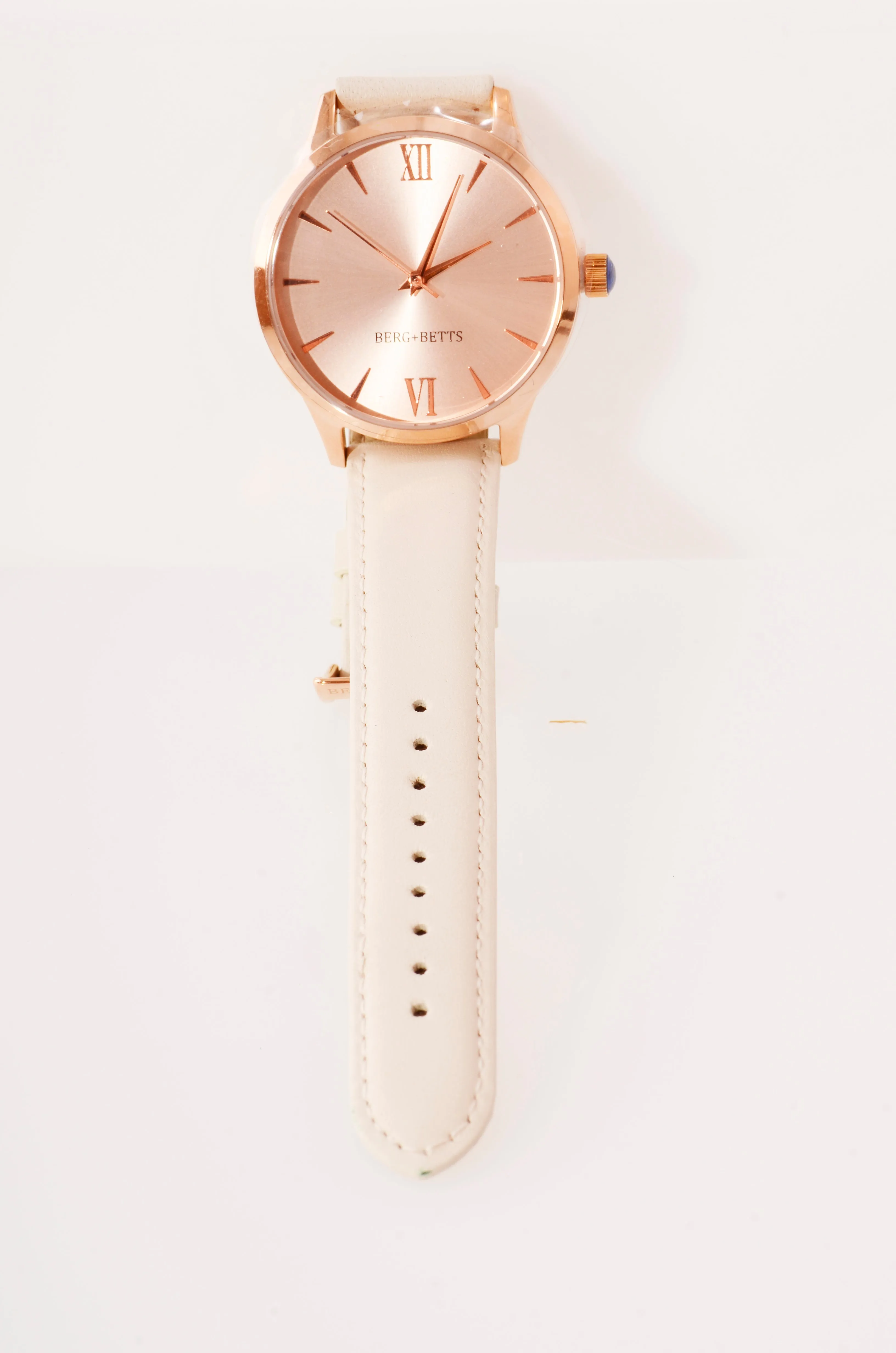 BERG BETTS Watch Mindful Rose Gold and Ivory