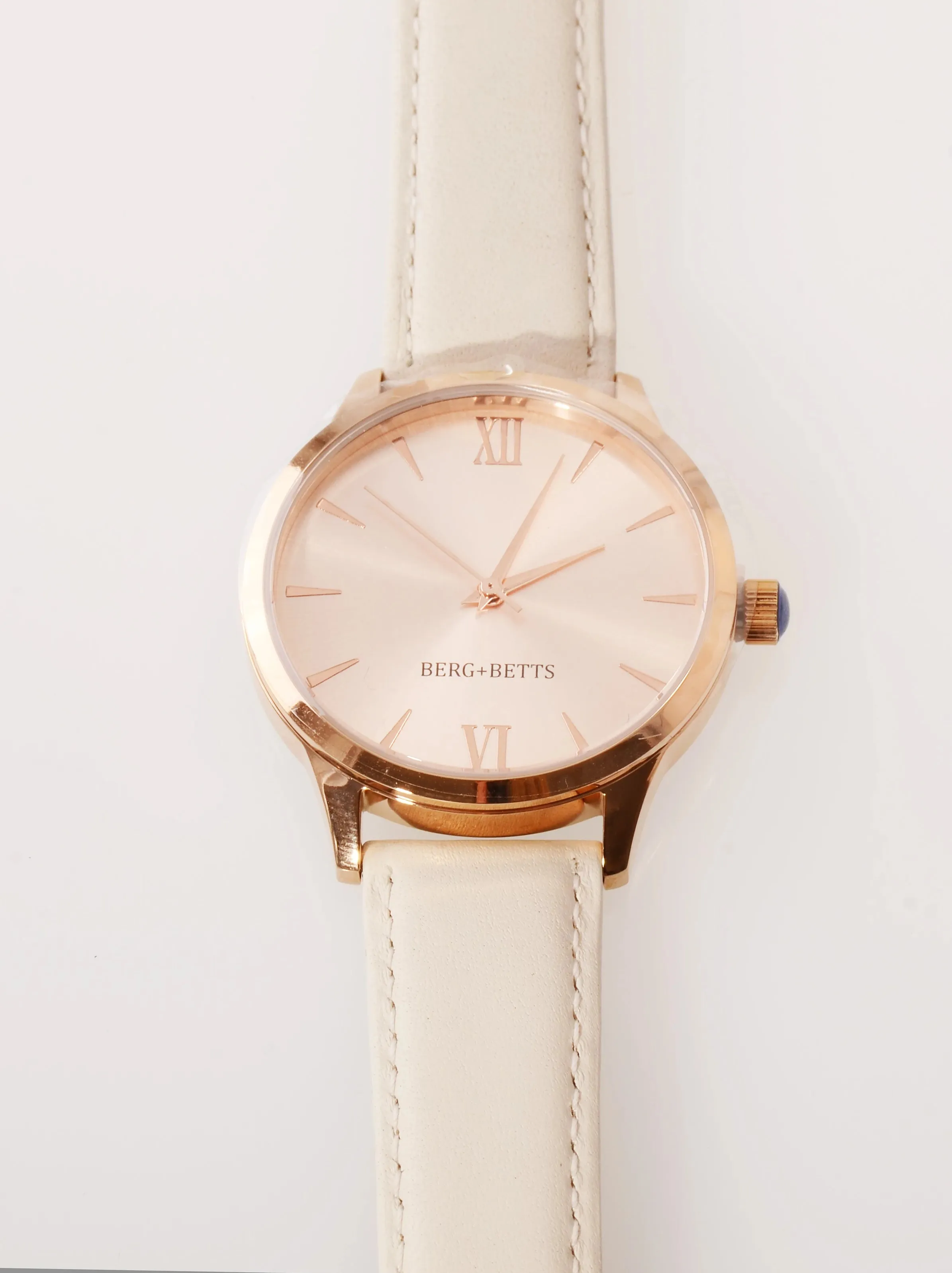 BERG BETTS Watch Mindful Rose Gold and Ivory