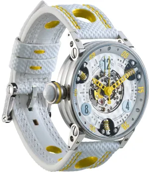 BM Watch Golf Master GF7-38-SA-SQ-AJ Ladies Yellow Hands