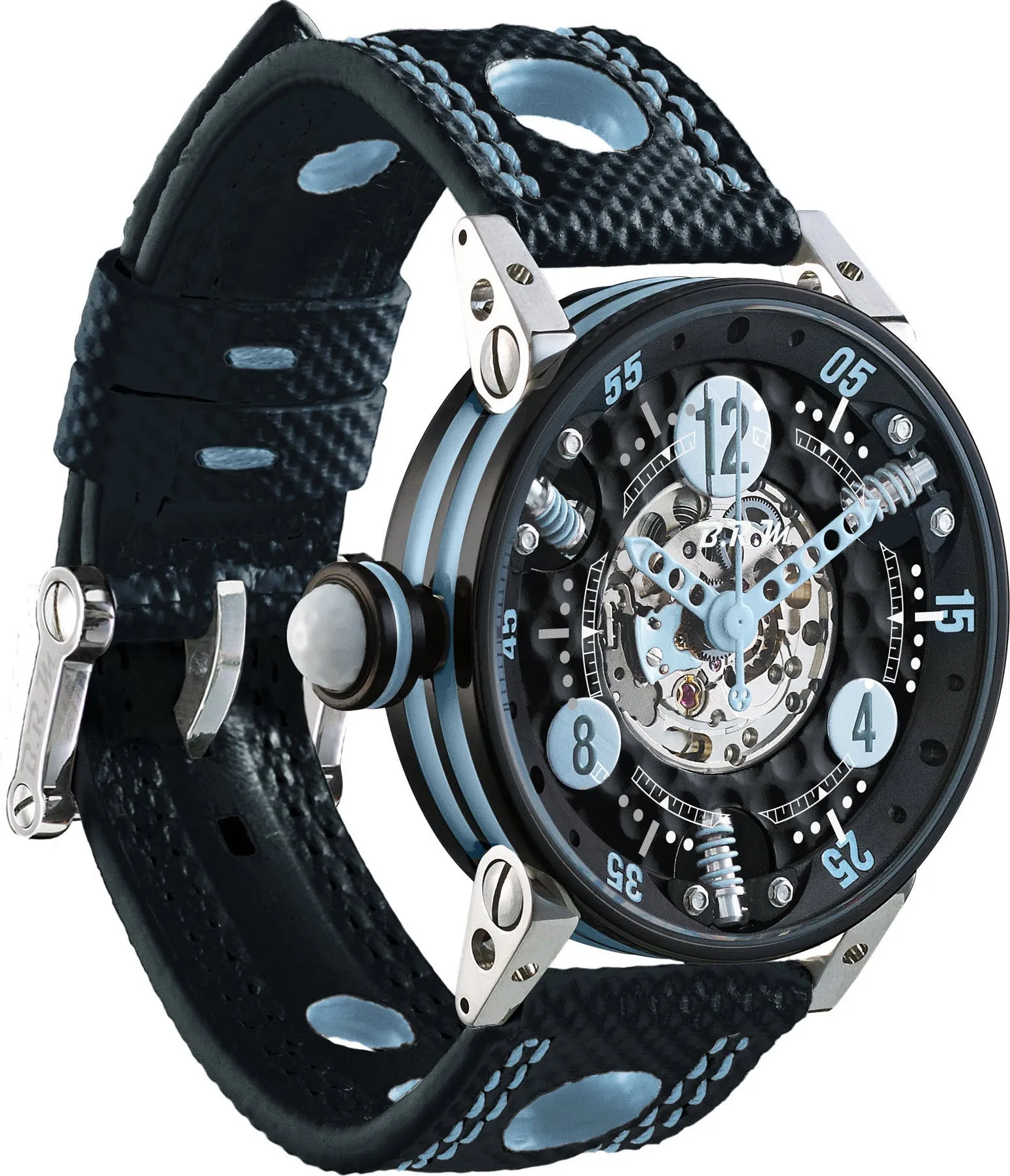 BM Watch Golf Master Ladies Light Blue Hands