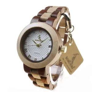 BOBO BIRD Top Brand Full Wood Women Watches