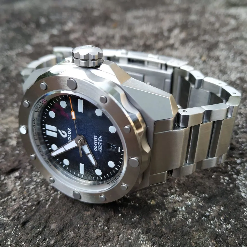BOLDR Odyssey Metal Blue (Swiss&nbsp;Movement)
