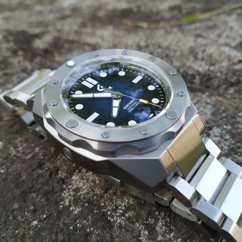 BOLDR Odyssey Metal Blue (Swiss&nbsp;Movement)
