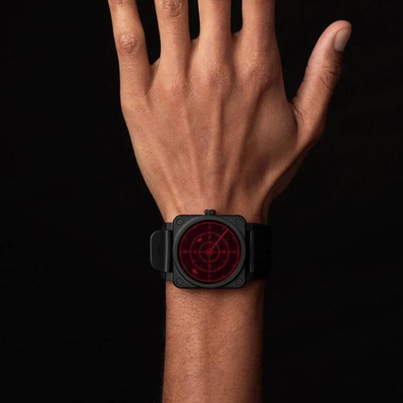 BR 03-92 RED RADAR CERAMIC