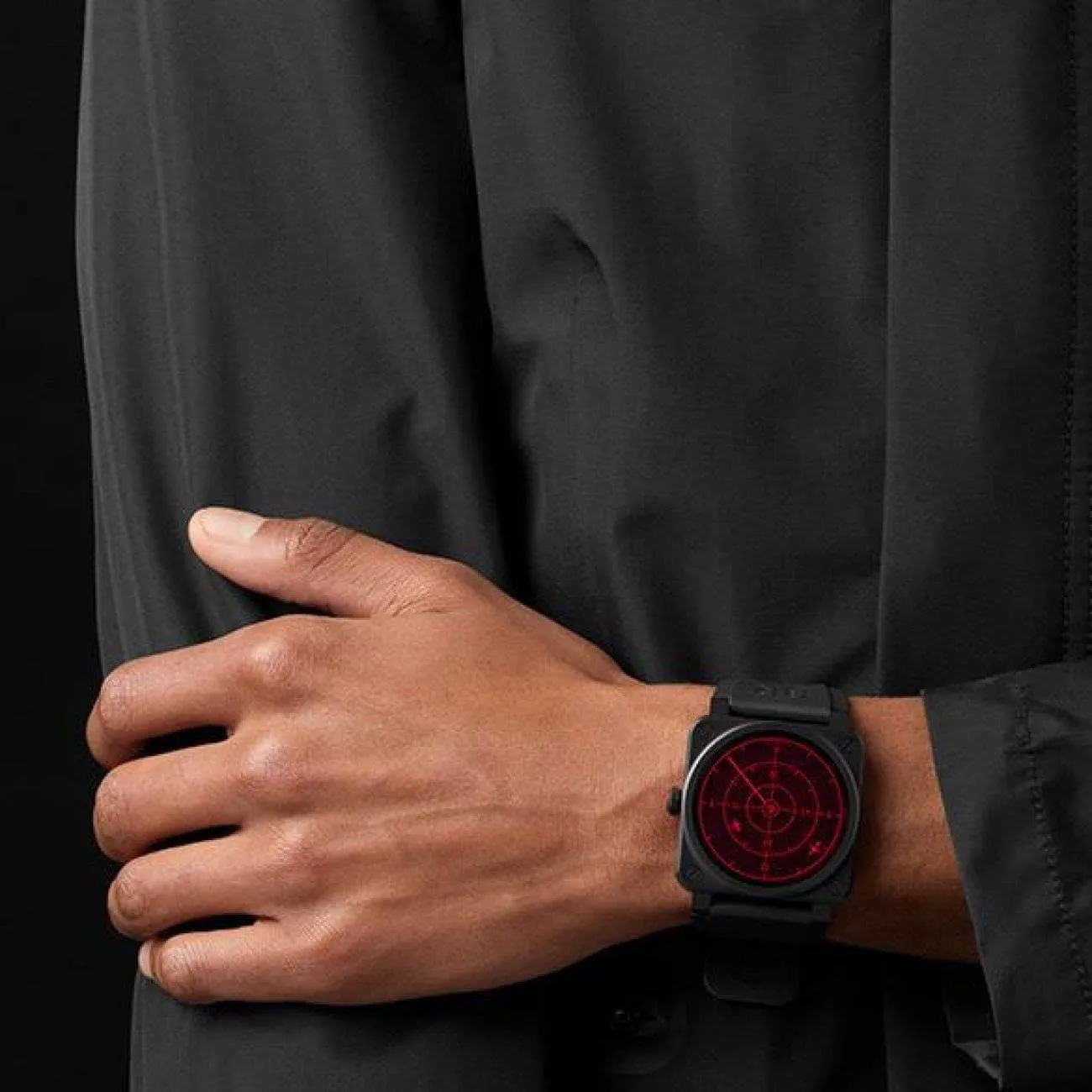 BR 03-92 RED RADAR CERAMIC
