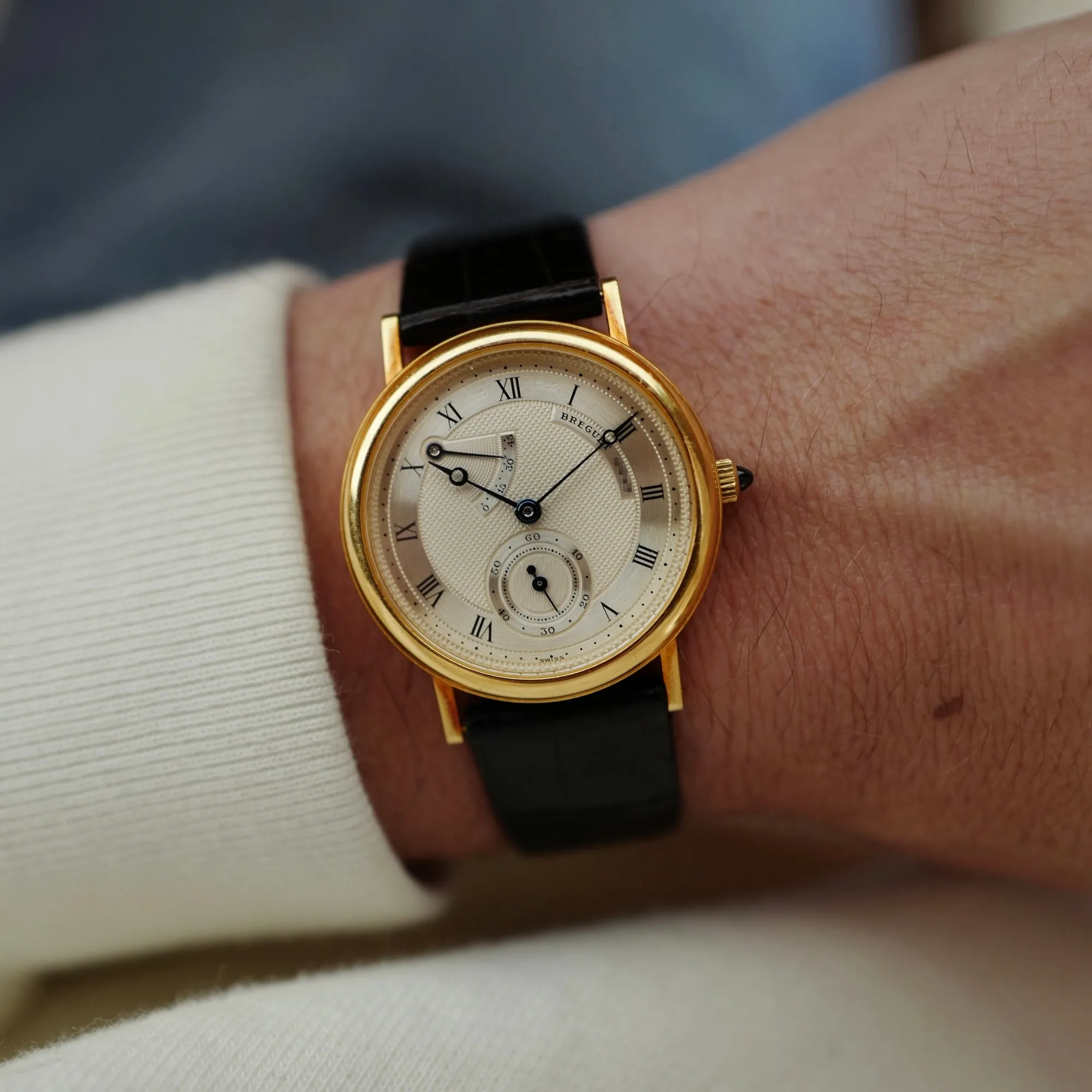 Breguet Yellow Gold Vintage Classique Power Reserve Ref. 3380