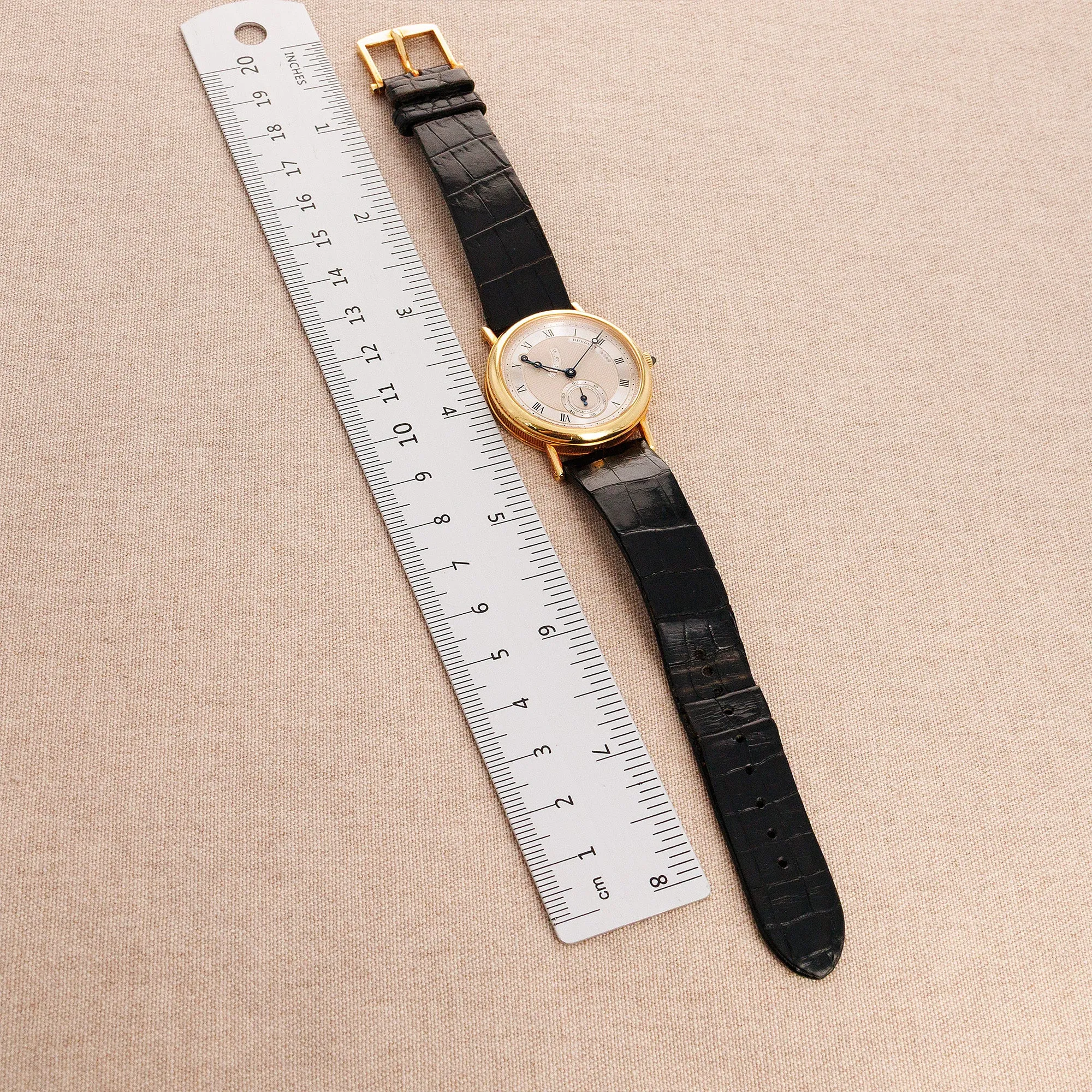 Breguet Yellow Gold Vintage Classique Power Reserve Ref. 3380
