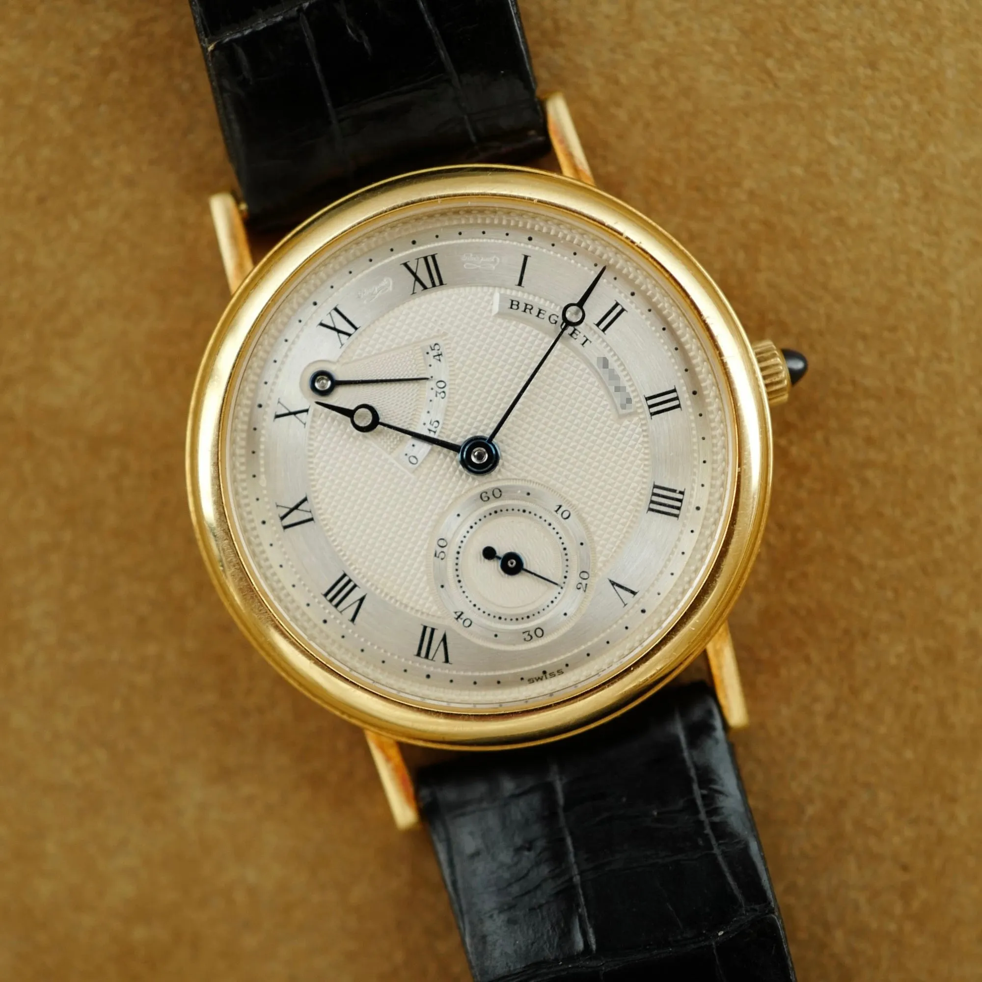 Breguet Yellow Gold Vintage Classique Power Reserve Ref. 3380