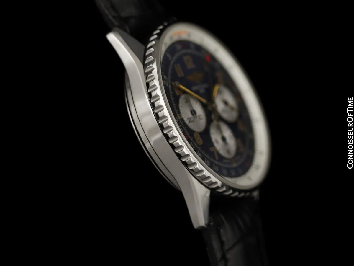Breitling Navitimer 92 Mens Automatic Chronograph Watch Ref. A30021- Stainless Steel