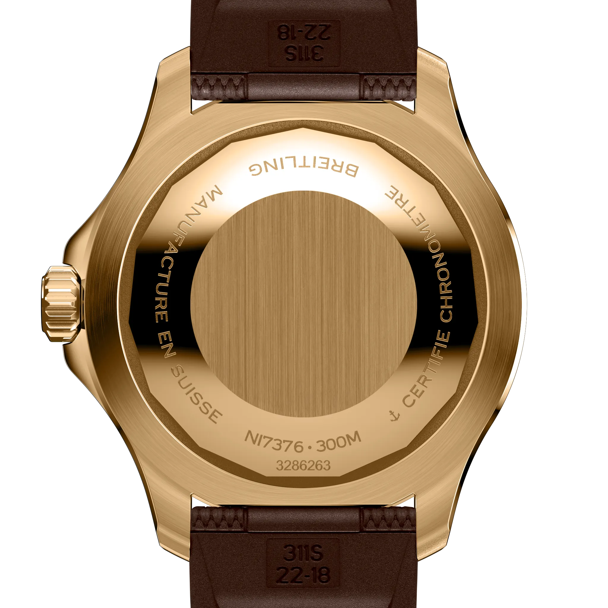Breitling Superocean Bronze On Rubber Watch, 44mm