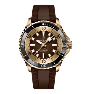 Breitling Superocean Bronze On Rubber Watch, 44mm