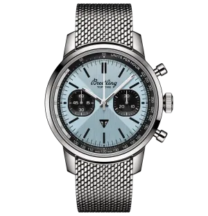 Breitling Top Time B01 Triumph 41 Watch with Stainless Steel Bracelet