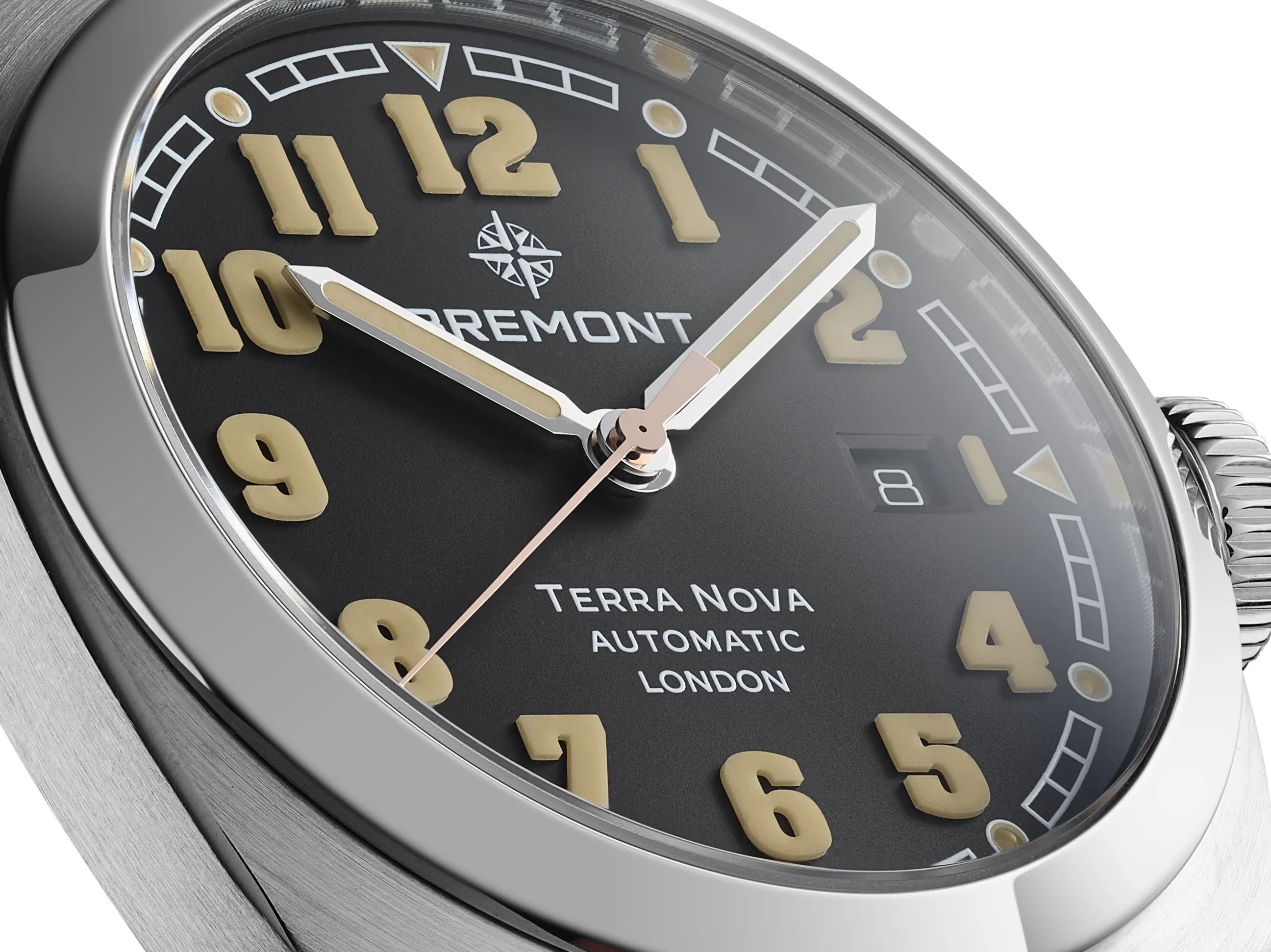 Bremont Terra Nova 40.5mm Date TN40-DT-SS-BK-B