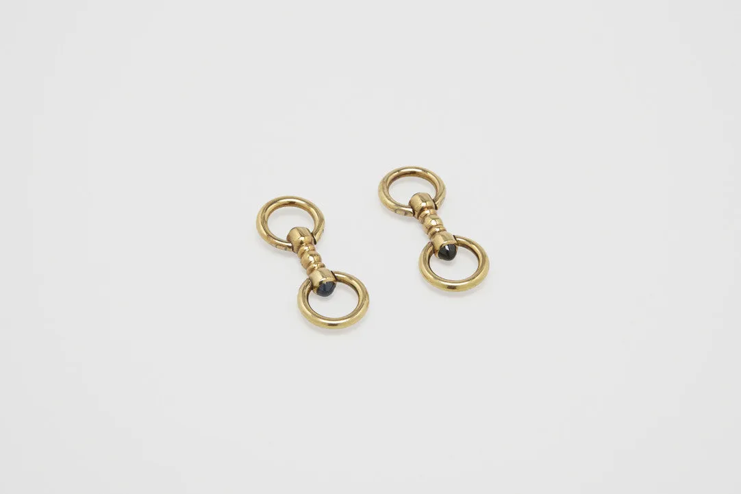 Cartier Folding Sapphire Cufflinks