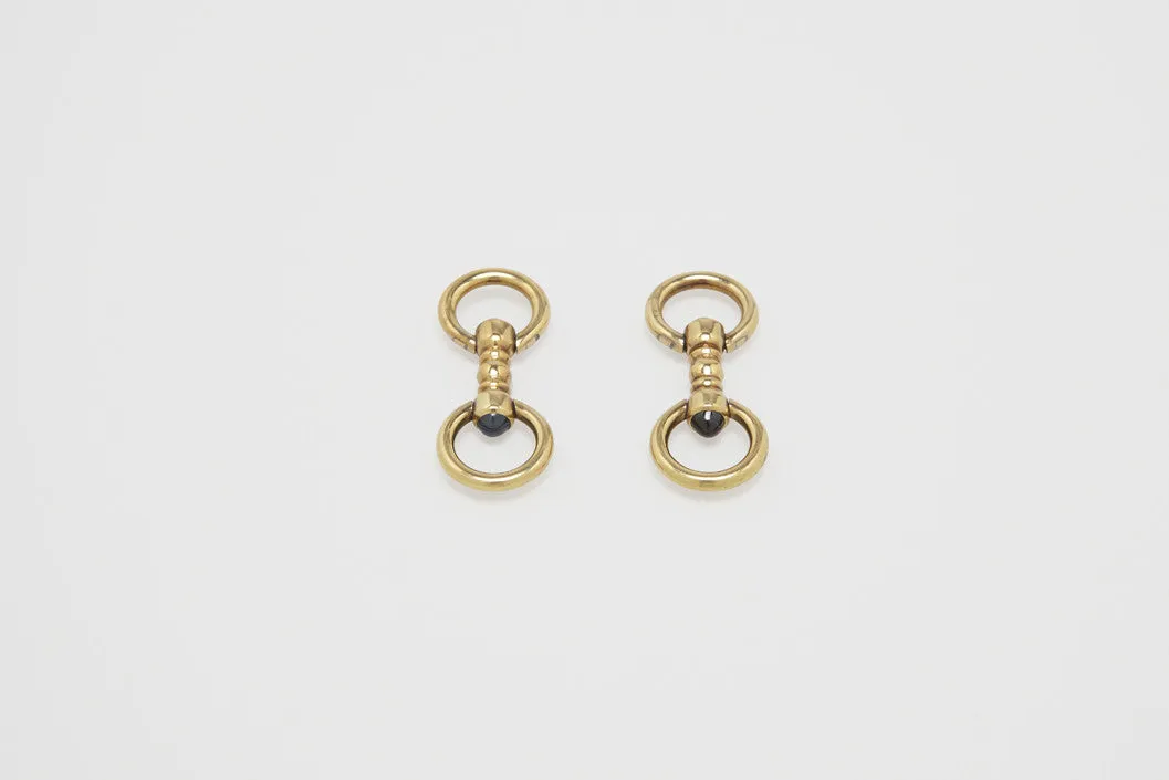 Cartier Folding Sapphire Cufflinks