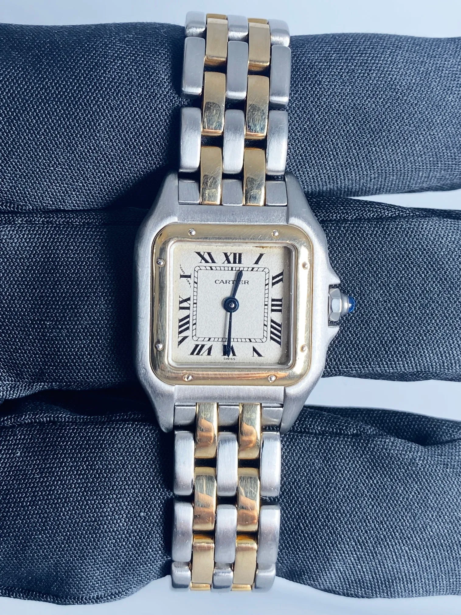 Cartier Panthere 1057917 Two Rows Ladies Watch