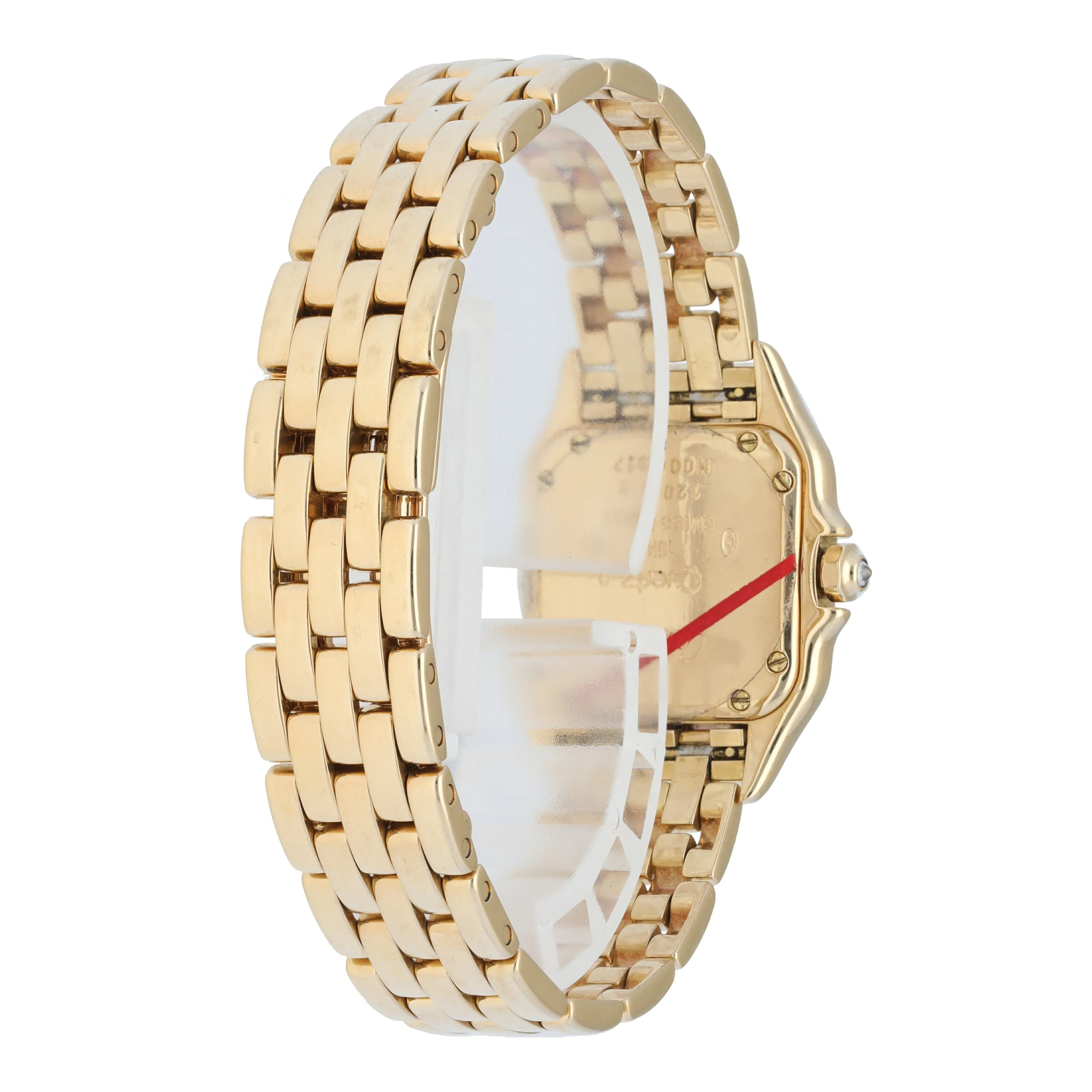 Cartier Panthere 1280 2 Yellow Gold Ladies Watch