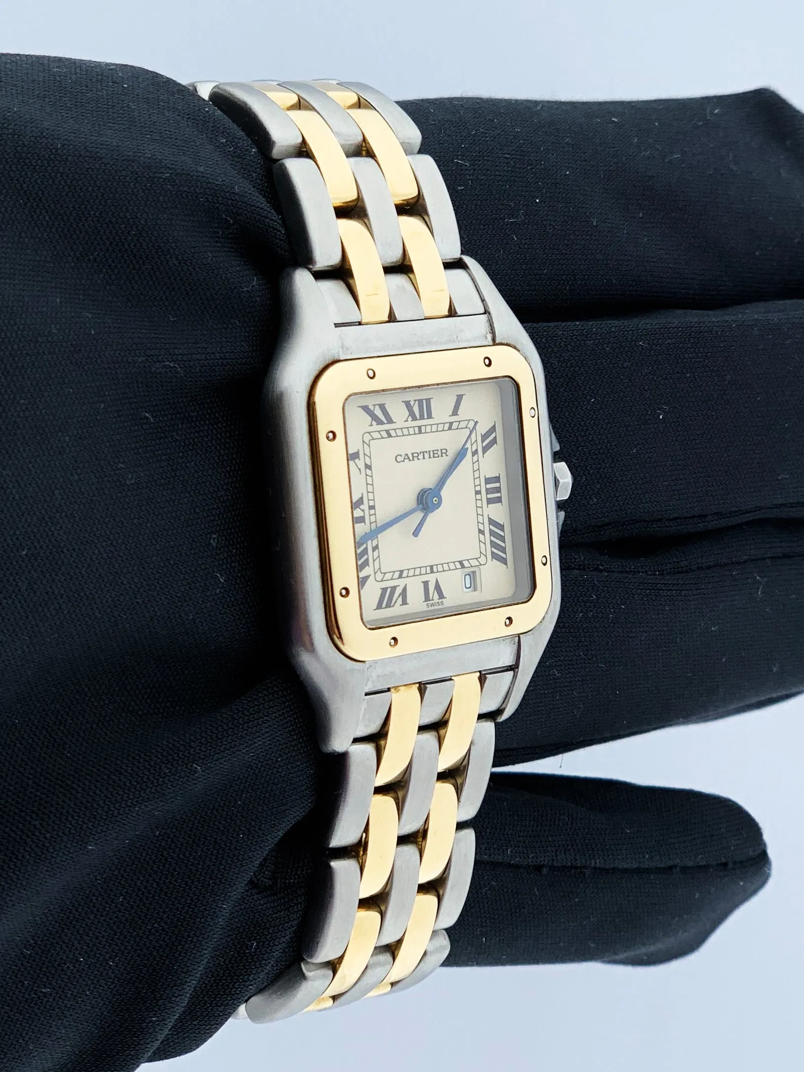 Cartier Panthere 187949C Two Rows Midsize Ladies Watch Box & Papers