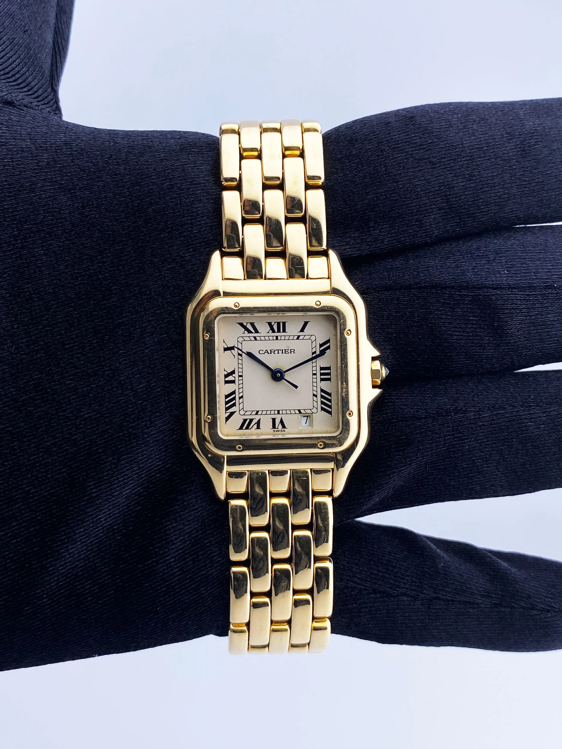 Cartier Panthere 18k Yellow Gold Midsize Ladies Watch