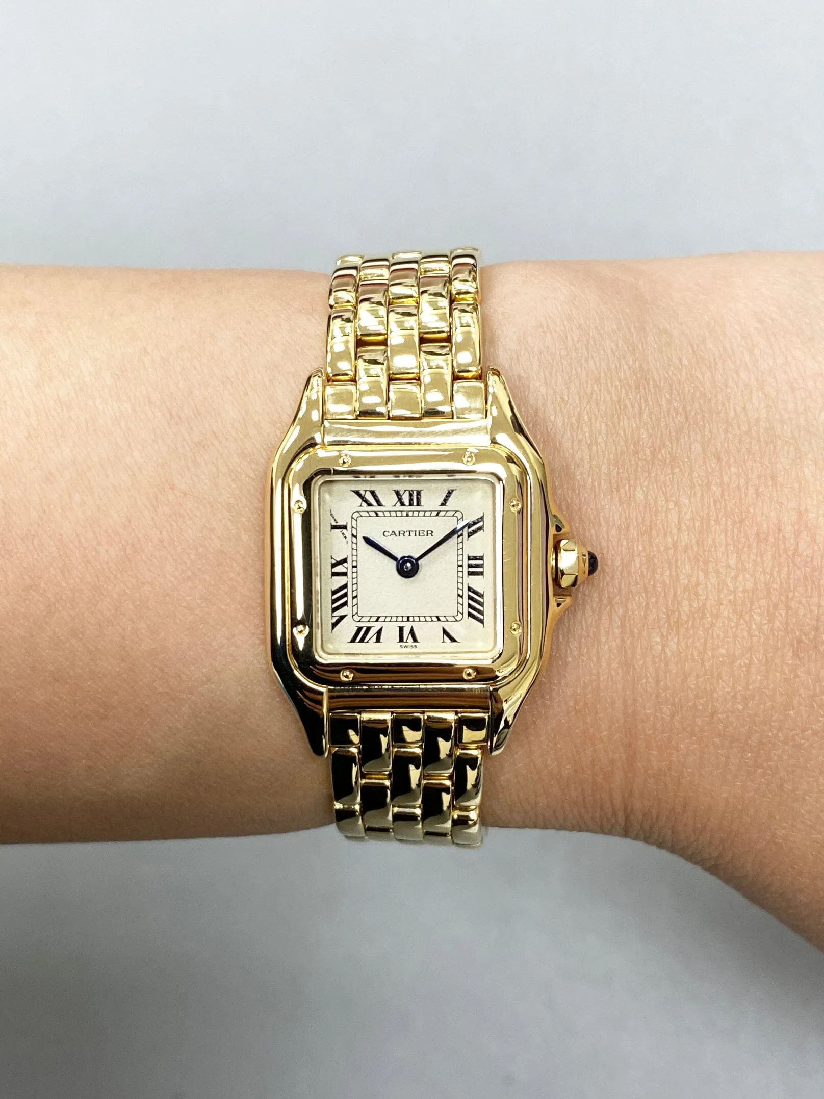 Cartier Panthere 8669 18K Yellow Gold Ladies Watch