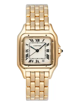 Cartier Panthere 8839 Midsize 18K Yellow Gold Ladies Watch
