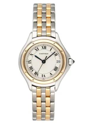 Cartier Panthere Cougar 119 000 R Two Tone Ladies Watch