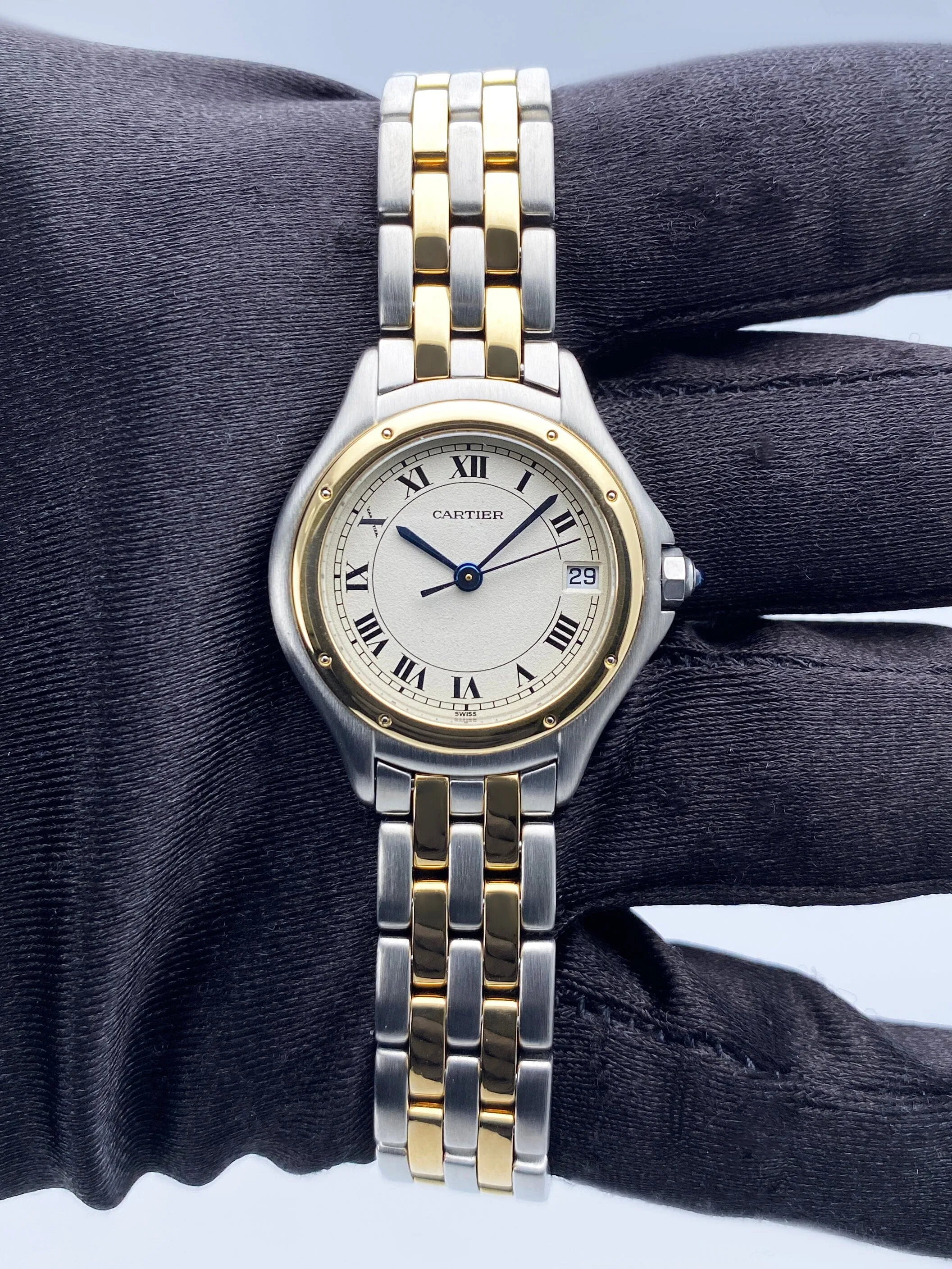 Cartier Panthere Cougar 119 000 R Two Tone Ladies Watch