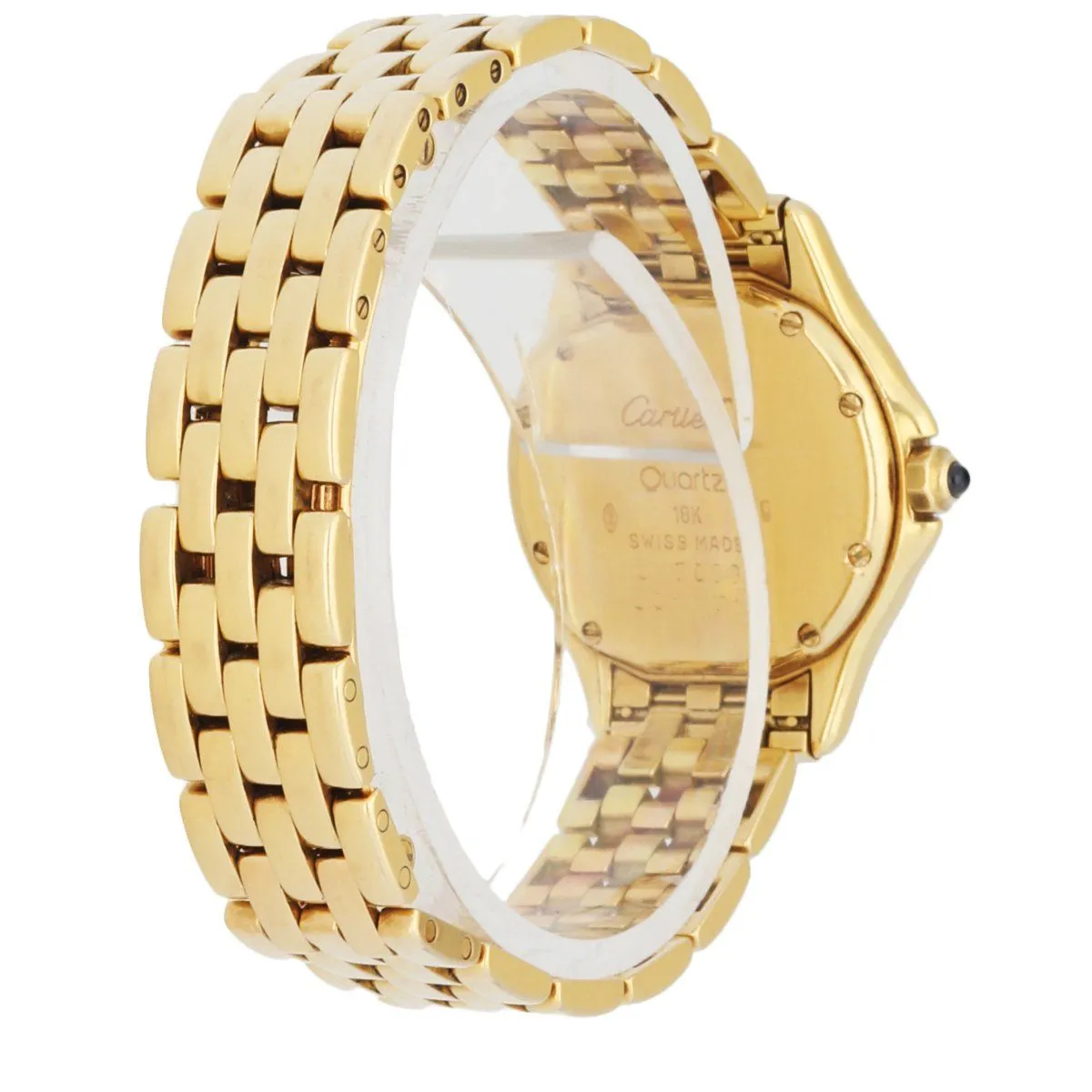 Cartier Panthere Cougar 887906 18k Yellow Gold Ladies Watch