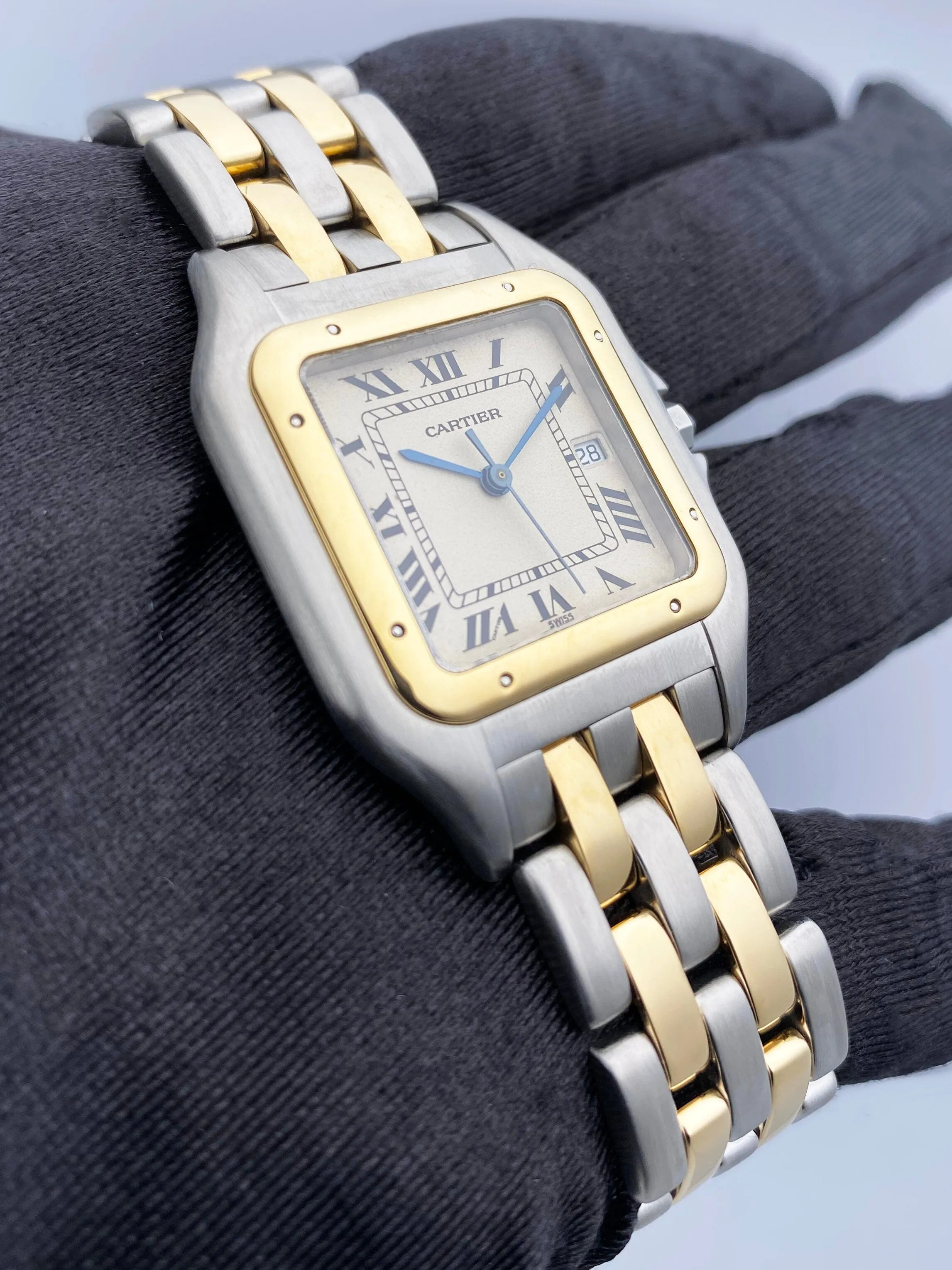 Cartier Panthere Large 83083442 Two Rows Mens Watch