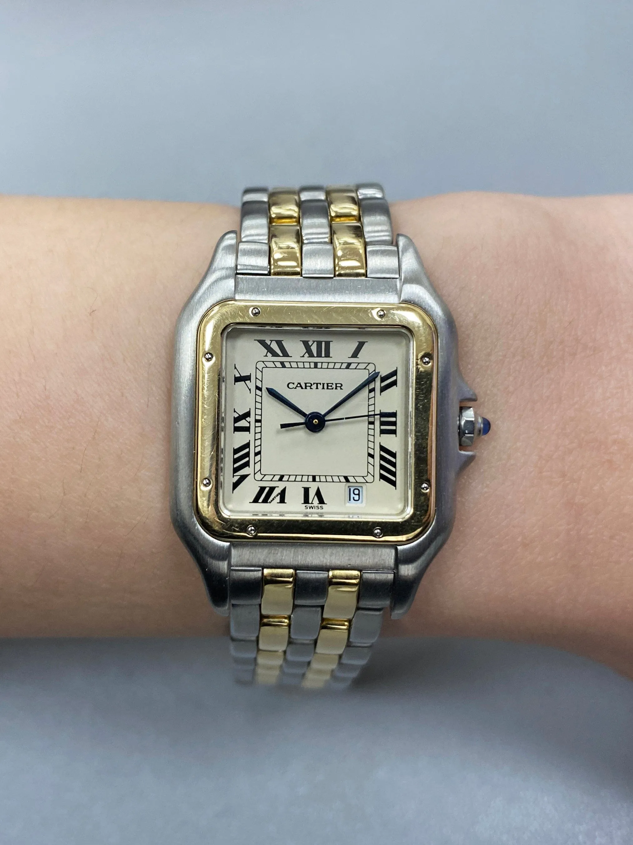 Cartier Panthere Two Row Midsize Ladies Watch