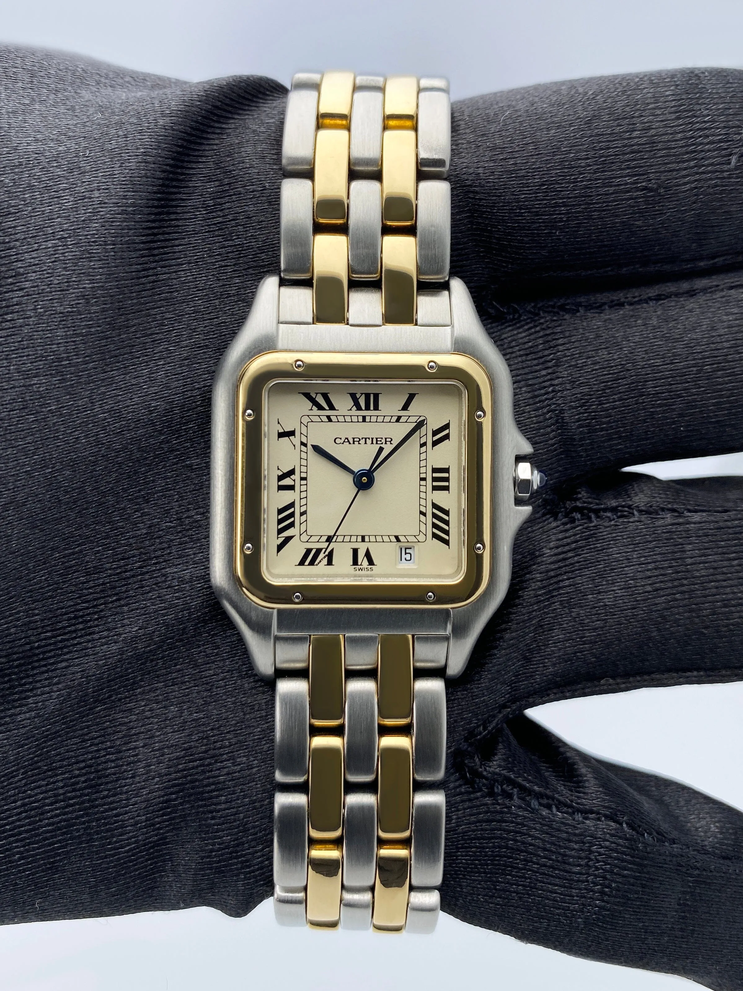 Cartier Panthere Two Row Midsize Ladies Watch
