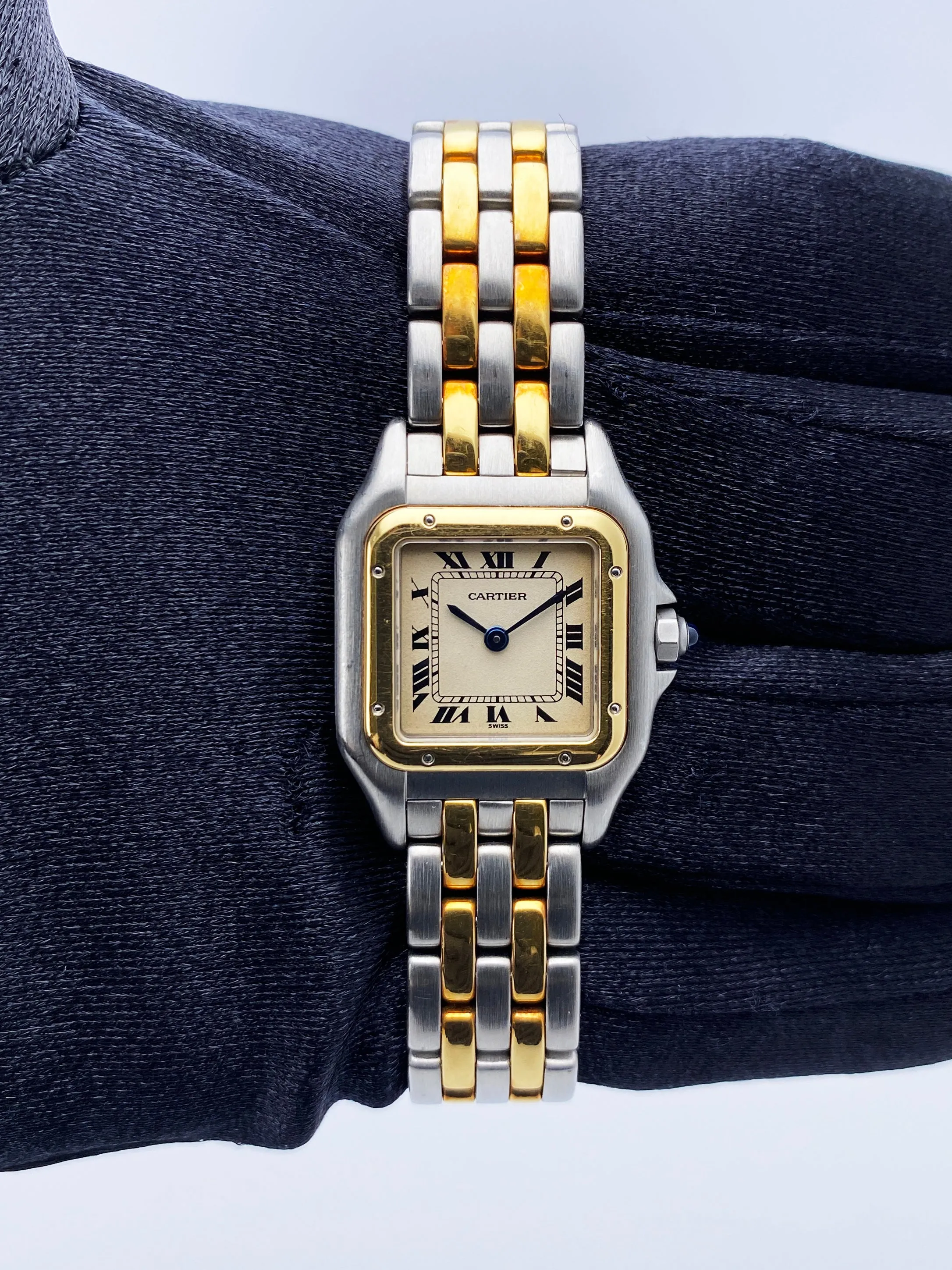 Cartier Panthere Two Rows Ladies Watch Box Papers